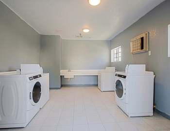 In unit washer and dryer
